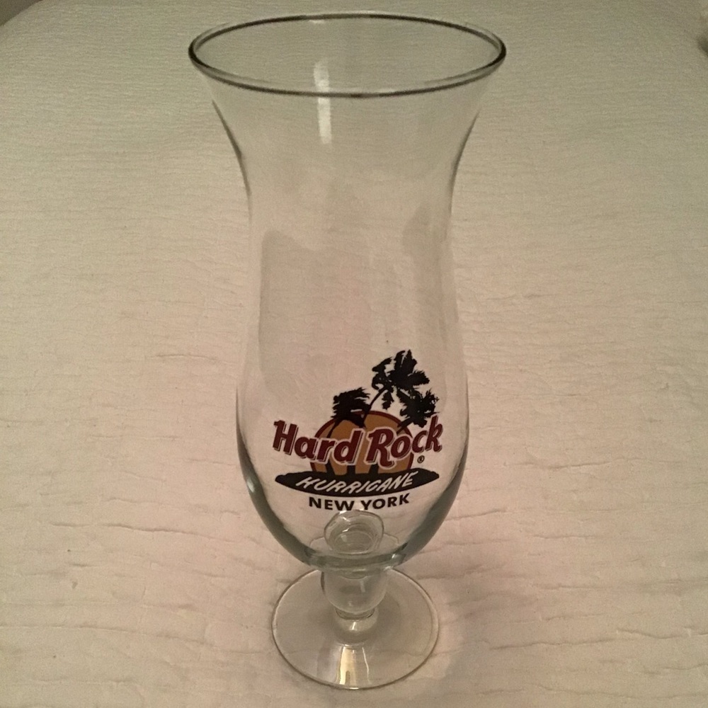 *BOGO* NEW YORK Hard Rock Cafe Hurricane Cocktail